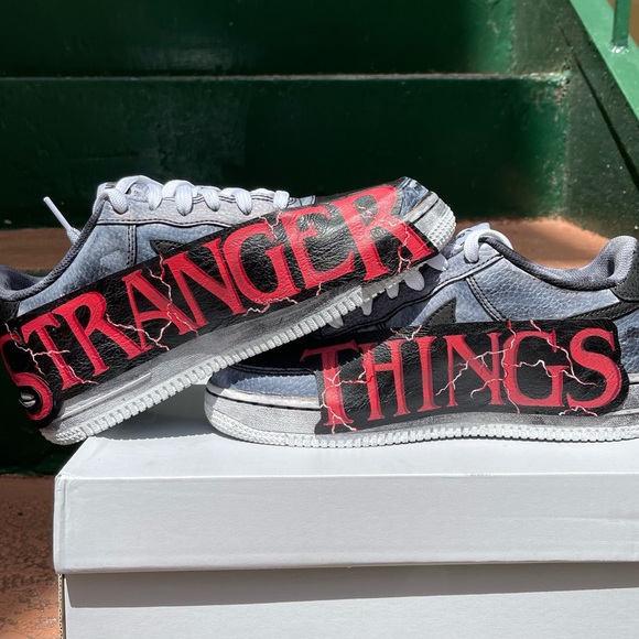 CUSTOM NIKE AF1 STRANGER THINGS!!! - Picture 4 of 4